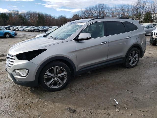 KM8SNDHF5EU086203 - 2014 HYUNDAI SANTA FE GLS SILVER photo 1