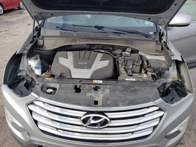 KM8SNDHF5EU086203 - 2014 HYUNDAI SANTA FE GLS SILVER photo 11