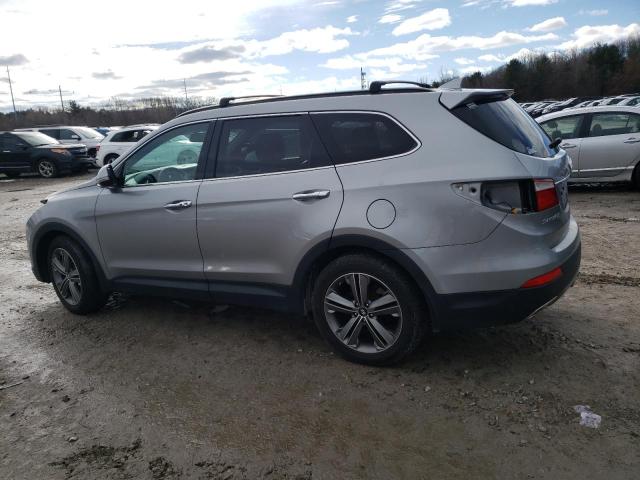 KM8SNDHF5EU086203 - 2014 HYUNDAI SANTA FE GLS SILVER photo 2