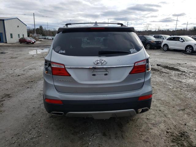 KM8SNDHF5EU086203 - 2014 HYUNDAI SANTA FE GLS SILVER photo 6