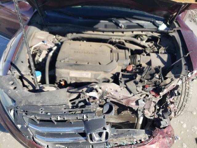 5J6TF2H56DL004804 - 2013 HONDA CROSSTOUR EXL მუქწითელი ფოტო 11