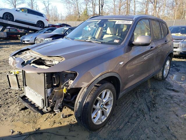 5UXWX7C54DL978333 - 2013 BMW X3 XDRIVE35I BROWN photo 1