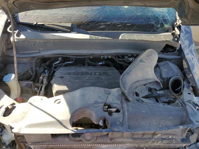 5FNYF3H54DB003204 - 2013 HONDA PILOT EXL GRAY photo 12