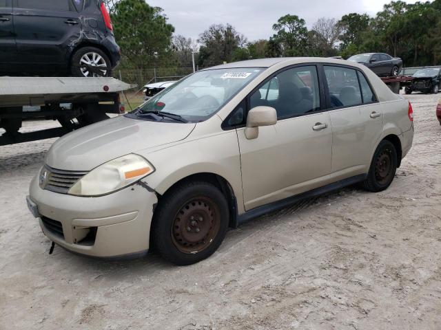 3N1BC11E59L446583 - 2009 NISSAN VERSA S BEIGE photo 1