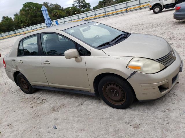 3N1BC11E59L446583 - 2009 NISSAN VERSA S BEIGE photo 4