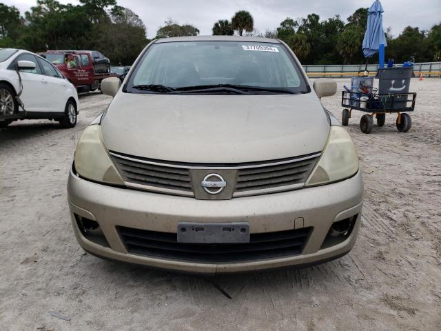 3N1BC11E59L446583 - 2009 NISSAN VERSA S BEIGE photo 5