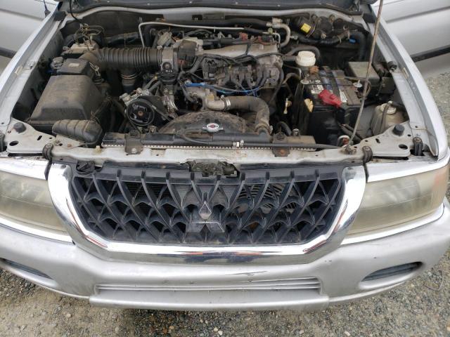 JA4MT31R43J044941 - 2003 MITSUBISHI MONTERO SPORT XLS SILVER photo 11