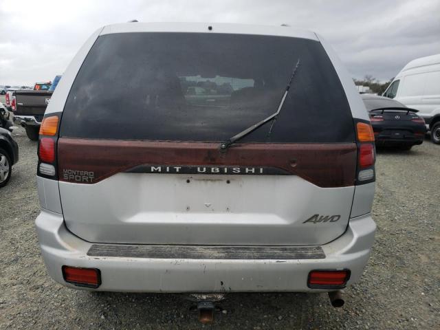 JA4MT31R43J044941 - 2003 MITSUBISHI MONTERO SPORT XLS SILVER photo 6