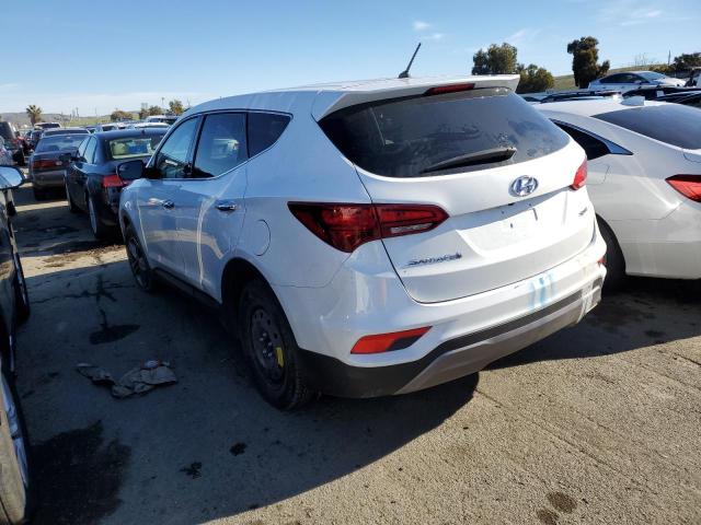 5NMZT3LB1JH098048 - 2018 HYUNDAI SANTA FE S WHITE photo 2