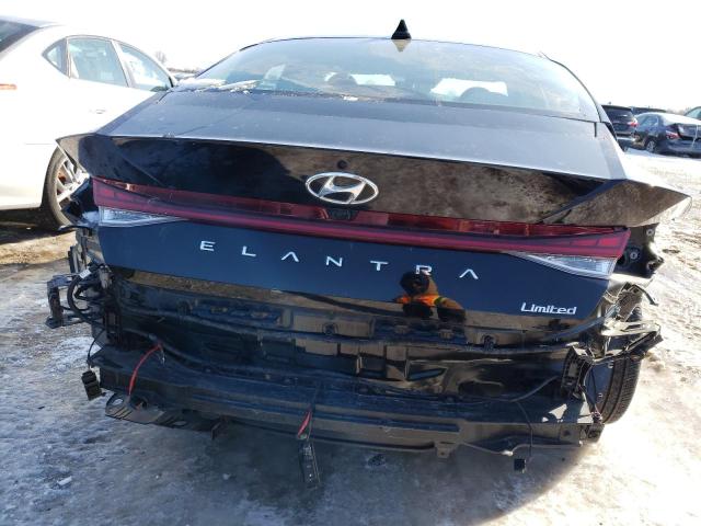 KMHLP4AG1MU116099 - 2021 HYUNDAI ELANTRA LIMITED BLACK photo 6