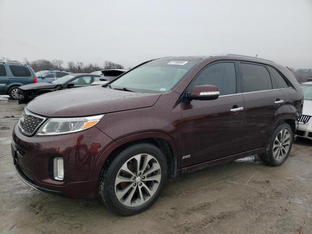 5XYKWDA72EG503038 - 2014 KIA SORENTO SX BURGUNDY photo 1