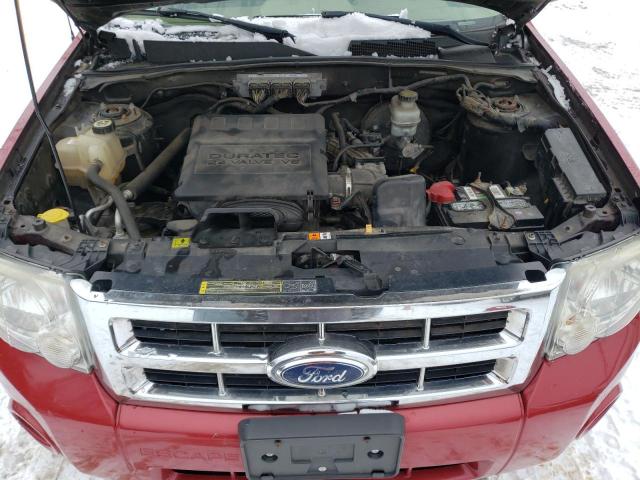 1FMCU93G19KC99140 - 2009 FORD ESCAPE XLT RED photo 12