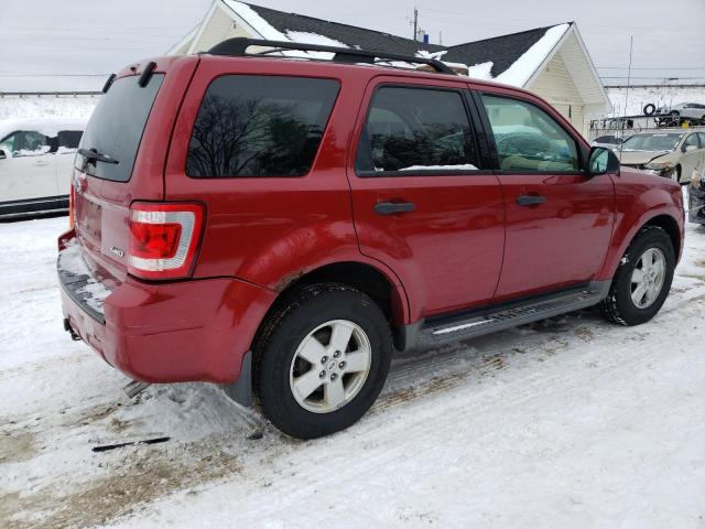 1FMCU93G19KC99140 - 2009 FORD ESCAPE XLT RED photo 3