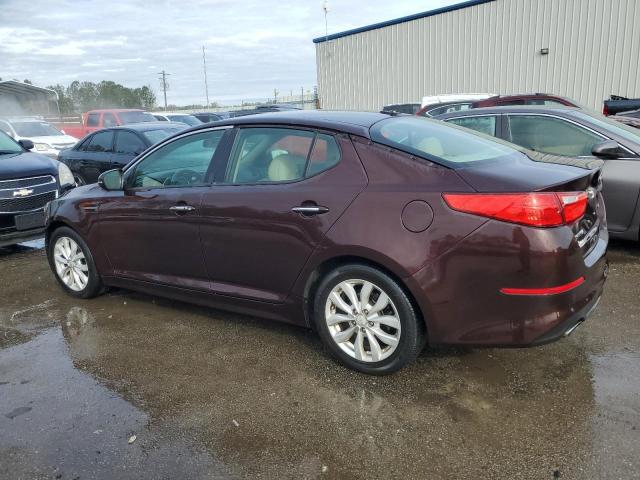 5XXGN4A70FG390513 - 2015 KIA OPTIMA EX BURGUNDY photo 2