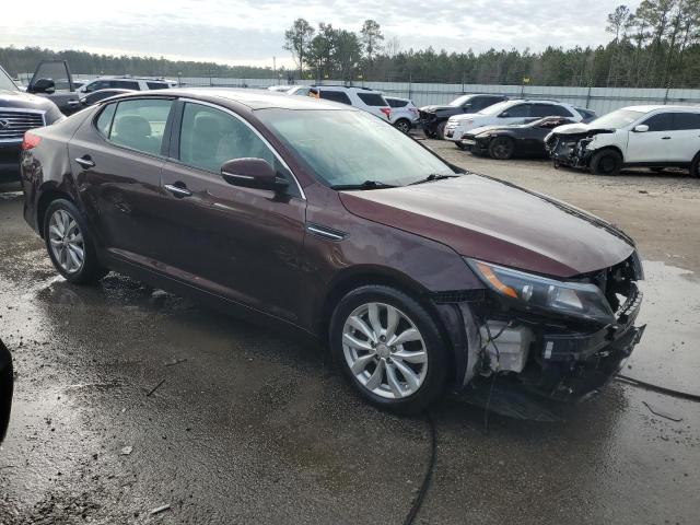 5XXGN4A70FG390513 - 2015 KIA OPTIMA EX BURGUNDY photo 4