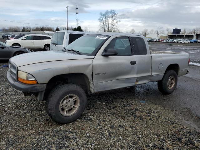 1B7GG22X8XS278045 - 1999 DODGE DAKOTA GRAY photo 1