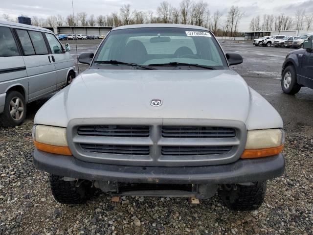 1B7GG22X8XS278045 - 1999 DODGE DAKOTA GRAY photo 5