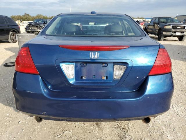 1HGCM66556A038125 - 2006 HONDA ACCORD EX BLUE photo 6