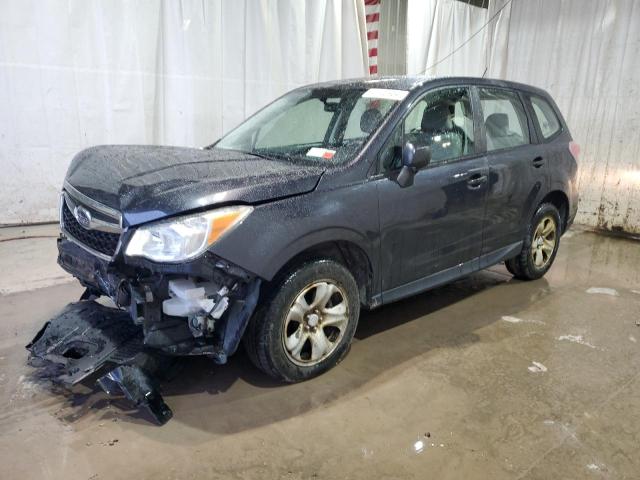 JF2SJAAC1EH460458 - 2014 SUBARU FORESTER 2.5I GRAY photo 1