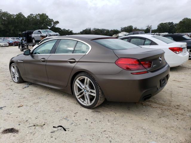 WBA6B4C5XDD098646 - 2013 BMW 650 XI BROWN photo 2