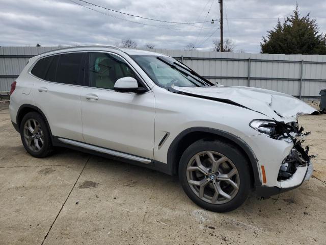 5UXTY5C07L9C04164 - 2020 BMW X3 XDRIVE30I WHITE photo 4