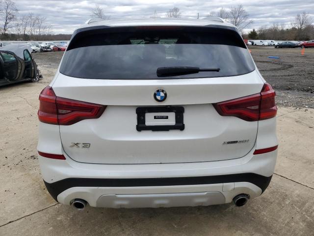 5UXTY5C07L9C04164 - 2020 BMW X3 XDRIVE30I WHITE photo 6