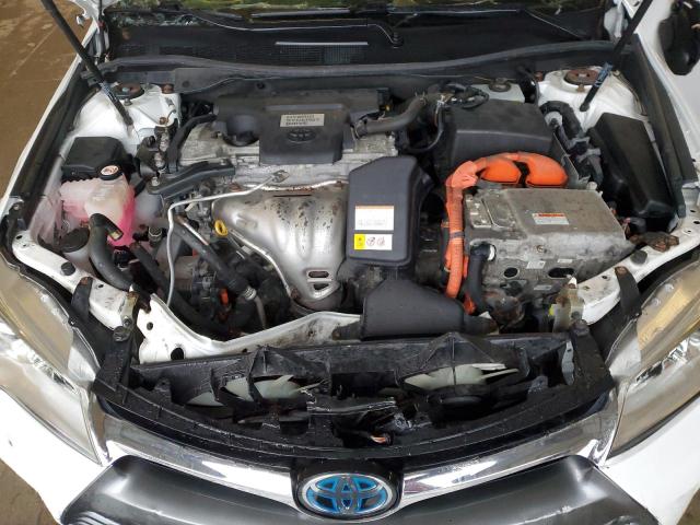 4T1BD1FK6HU227964 - 2017 TOYOTA CAMRY HYBRID WHITE photo 11