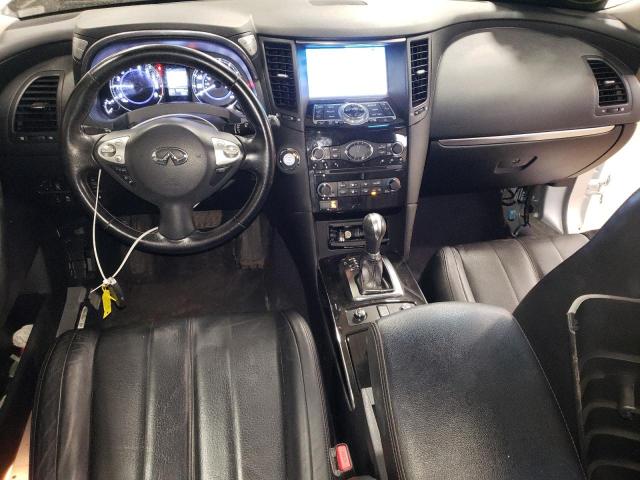 JN8CS1MW7HM415966 - 2017 INFINITI QX70 SILVER photo 8