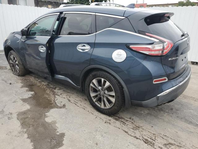 5N1AZ2MG0GN169666 - 2016 NISSAN MURANO S BLUE photo 2