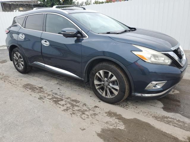 5N1AZ2MG0GN169666 - 2016 NISSAN MURANO S BLUE photo 4