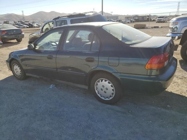 2HGEJ6520VH524155 - 1997 HONDA CIVIC DX GREEN photo 2