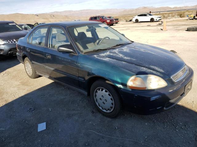 2HGEJ6520VH524155 - 1997 HONDA CIVIC DX GREEN photo 4