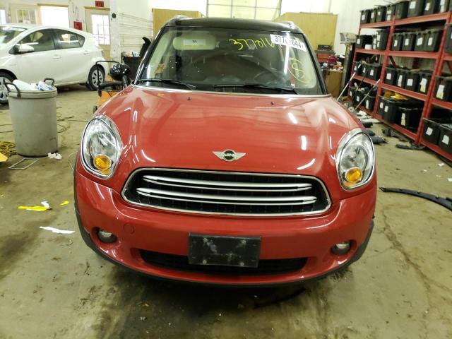 WMWZB3C54FWR45269 - 2015 MINI COOPER COUNTRYMAN RED photo 5