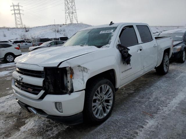 3GCUKREC6HG484296 - 2017 CHEVROLET SILVERADO K1500 LT WHITE photo 1