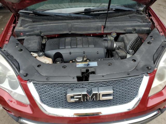 1GKKVPED8CJ162458 - 2012 GMC ACADIA SLE BURGUNDY photo 11