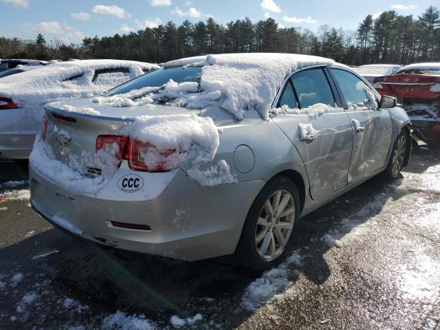 1G11H5SA7DF260598 - 2013 CHEVROLET MALIBU LTZ ვერცხლისფერი ფოტო 3