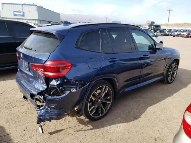 5UXTS3C53J0Z02531 - 2018 BMW X3 XDRIVEM40I Mavi fotoğraf 3