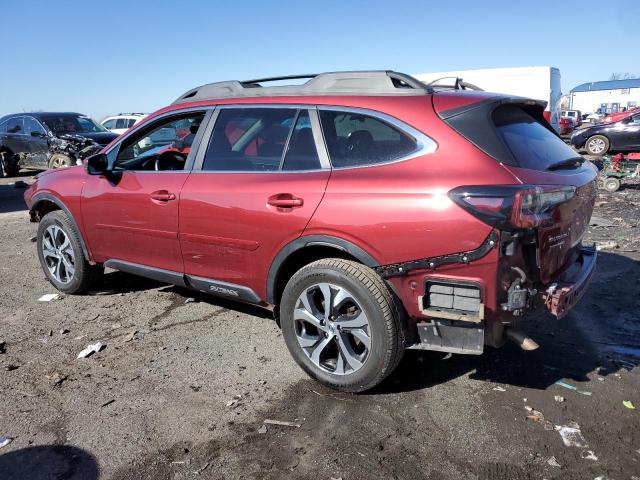 4S4BTANC9L3164516 - 2020 SUBARU OUTBACK LIMITED RED photo 2