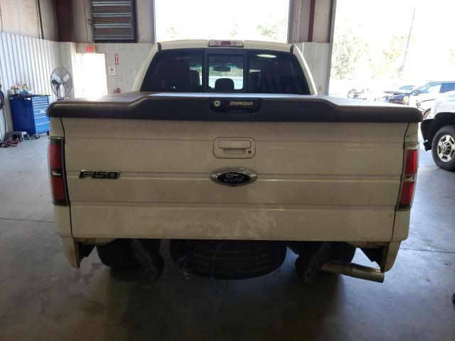 1FTFW1CT6DFD00732 - 2013 FORD F150 SUPERCREW WHITE photo 6