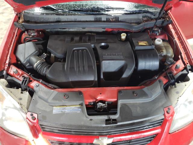 1G1AL18F087345082 - 2008 CHEVROLET COBALT LT RED photo 11