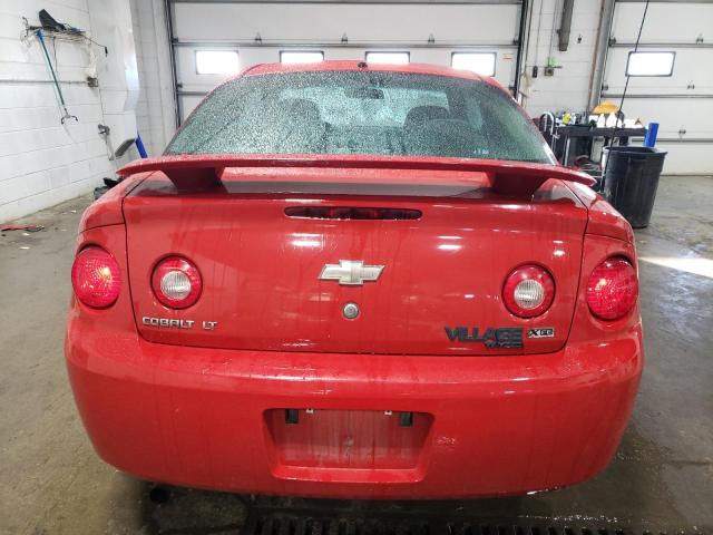 1G1AL18F087345082 - 2008 CHEVROLET COBALT LT RED photo 6