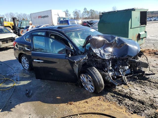 3N1AB7AP1HY335789 - 2017 NISSAN SENTRA S BLACK photo 4