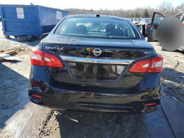 3N1AB7AP1HY335789 - 2017 NISSAN SENTRA S BLACK photo 6