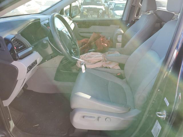 5FNRL6H9XKB074471 - 2019 HONDA ODYSSEY ELITE Blau Foto 7