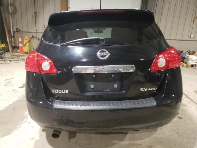 JN8AS5MV2BW308650 - 2011 NISSAN ROGUE S BLACK photo 6