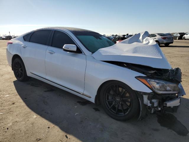 KMHGN4JE5JU238630 - 2018 GENESIS G80 BASE WHITE photo 4