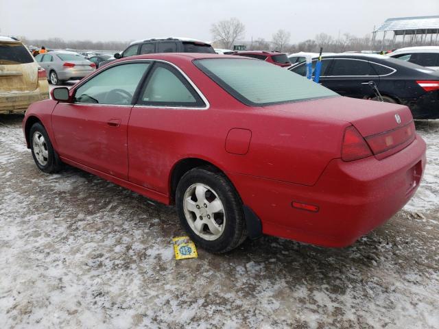 1HGCG31582A017745 - 2002 HONDA ACCORD EX RED photo 2