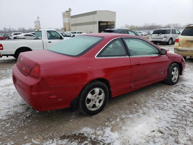 1HGCG31582A017745 - 2002 HONDA ACCORD EX RED photo 3