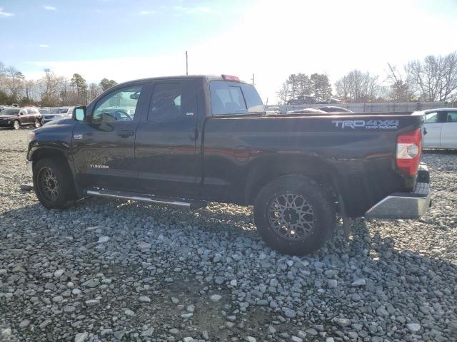 5TFUW5F11EX343072 - 2014 TOYOTA TUNDRA DOUBLE CAB SR/SR5 BLACK photo 2