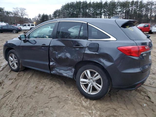 5J8TB4H31FL015614 - 2015 ACURA RDX CHARCOAL photo 2